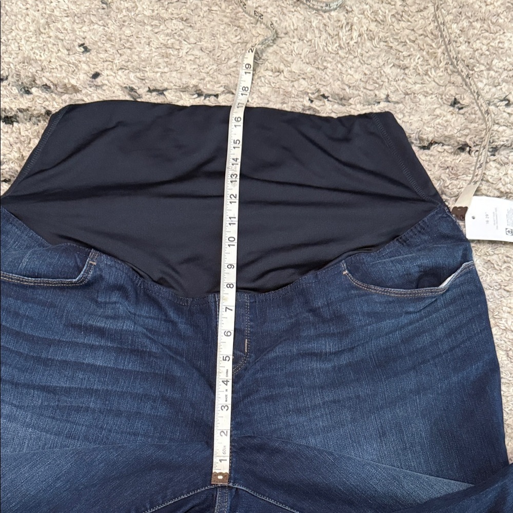 Isabel Maternity by Ingrid & Isabel Dark Blue Skinny Jeans - Picture 6 of 11